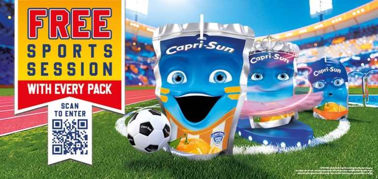 Capri-Sun rolls out new sports edition packs offering free sports sessions